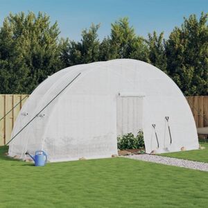 vidaXL Greenhouse White 6x2x2.85m - Greenhouse vidaXL Greenhouse White 6x2x2.85m - Greenhouse