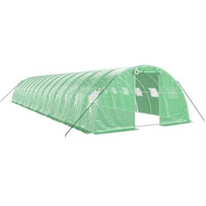 vidaXL Greenhouse 14x4x2 m with Steel Frame - Greenhouse vidaXL Greenhouse 14x4x2 m with Steel Frame - Greenhouse