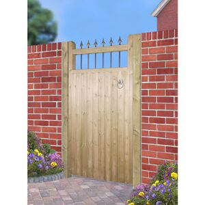 Hampton Tall Single Garden Gate - Pressure Treated Scandinavian Redwood - W900 x H1800 mm Hampton Tall Single Garden Gate - Pressure Treated Scandinavian Redwood - W900 x H1800 mm