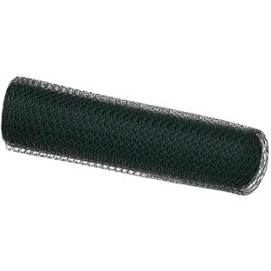 Hexagon Fence Green 0.6 x 100 m Steel Vidaxl Hexagon Fence Green 0.6 x 100 m Steel Vidaxl