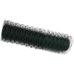 Hexagon Fence Green 0.6 x 50 m Steel Vidaxl Hexagon Fence Green 0.6 x 50 m Steel Vidaxl