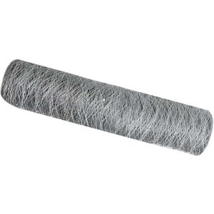 Hexagon Fence Silver 0.4 x 10 m Galvanised steel Vidaxl Hexagon Fence Silver 0.4 x 10 m Galvanised steel Vidaxl