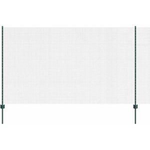 Fence with Posts Green 1.4 x 25 m Steel vidaXL Fence with Posts Green 1.4 x 25 m Steel vidaXL