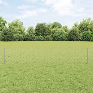 vidaXL U-Channel 40 cm Hexagonal Steel Fence - Fence vidaXL U-Channel 40 cm Hexagonal Steel Fence - Fence