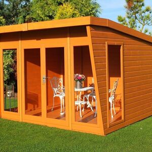 SHIRE Highclere Shiplap Summerhouse Garden Sun Room Approx 10 x 8 Feet SHIRE Highclere Shiplap Summerhouse Garden Sun Room Approx 10 x 8 Feet