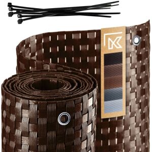 KADAX privacy screen for balcony, terrace, fence, 1x5m, light brown KADAX privacy screen for balcony, terrace, fence, 1x5m, light brown
