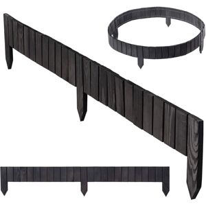 KADAX wooden lawn edging, 114 x 10 cm, flower bed border, garden edging, flexible wooden fence, garden fence, garden fence, flower bed border KADAX wooden lawn edging, 114 x 10 cm, flower bed border, garden edging, flexible wooden fence, garden fence, garden fence, flower bed border