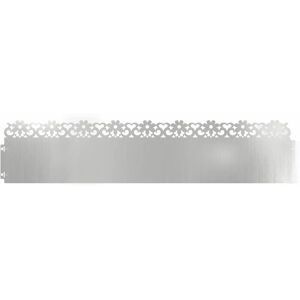Lawn Edgings 10 pcs Silver 103 x 0.05 x 22 cm Galvanised Steel vidaXL Lawn Edgings 10 pcs Silver 103 x 0.05 x 22 cm Galvanised Steel vidaXL