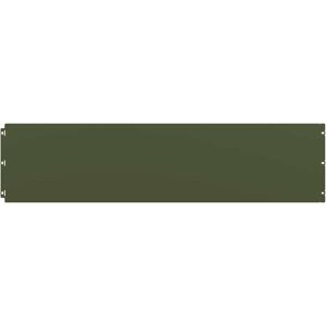 vidaXL Olive Green Lawn Edgings - 20 pcs 25x103 cm Steel vidaXL Olive Green Lawn Edgings - 20 pcs 25x103 cm Steel