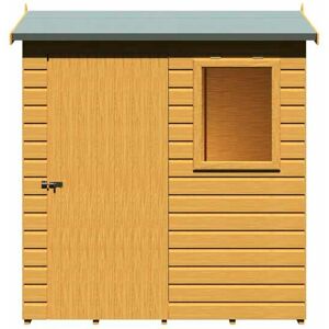 Shire Lewis Premium Reverse Apex Shed - Compact Garden Storage Shire Lewis Premium Reverse Apex Shed - Compact Garden Storage