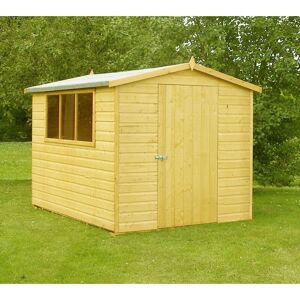 SHIRE Lewis Handmade Garden Shed Approx 10 x 8 Feet SHIRE Lewis Handmade Garden Shed Approx 10 x 8 Feet