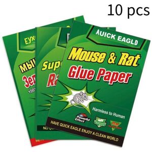 COOCHEER Mouse Trap Rat Glue Sticky 10 Pieces Mouse Traps Anti Mouse Catcher Rat Glue Sticky Plate Mouse and Rat Trap Powerful Mouse Trap Outdoor Effective COOCHEER Mouse Trap Rat Glue Sticky 10 Pieces Mouse Traps Anti Mouse Catcher Rat Glue Sticky Plate Mouse and Rat Trap Powerful Mouse Trap Outdoor Effective