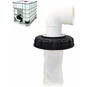Mumu - 90°IBC Tank Cover with Washable Nylon Filter for 1000L ibc Rainwater Tank, ibc Lid Filter, ibc Tank Accessories, Nylon Rainwater Filter 165mm Mumu - 90°IBC Tank Cover with Washable Nylon Filter for 1000L ibc Rainwater Tank, ibc Lid Filter, ibc Tank Accessories, Nylon Rainwater Filter 165mm