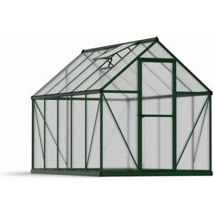 Palram - Greenhouse Mythos 6 x 10 - Polycarbonate - L306 x W185 x H208 cm - Green Palram - Greenhouse Mythos 6 x 10 - Polycarbonate - L306 x W185 x H208 cm - Green