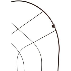 Outdoor Arch Trellis - Mild Steel - L100 x W3 x H80 cm - Bronze Outdoor Arch Trellis - Mild Steel - L100 x W3 x H80 cm - Bronze