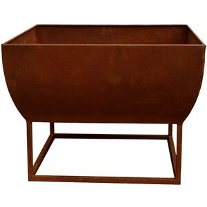 IVYLINE Outdoor Windermere Iron Firebowl - Metal - L50 x W50 x H36 cm - Rust IVYLINE Outdoor Windermere Iron Firebowl - Metal - L50 x W50 x H36 cm - Rust