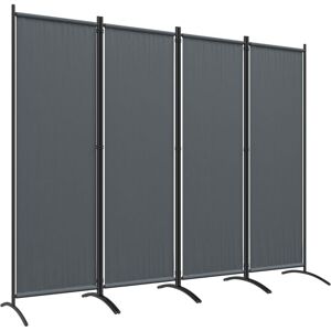 Outsunny 4 Panel Folding Room Divider,Portable Privacy Panel for Garden Outsunny 4 Panel Folding Room Divider,Portable Privacy Panel for Garden