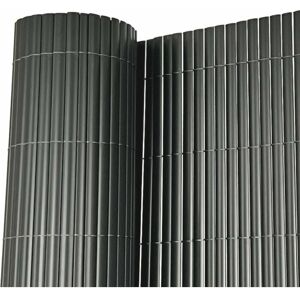 Oypla - 1m x 5m Grey pvc Outdoor Garden Fencing Privacy Screen Roll Oypla - 1m x 5m Grey pvc Outdoor Garden Fencing Privacy Screen Roll