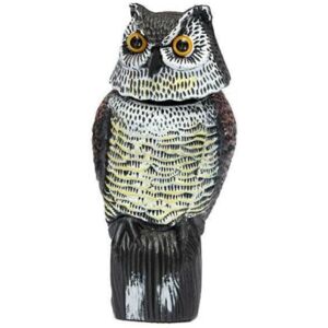 Cyslmuk - Pigeon Repellent - Luminous Reflective Owl Bird Scarer, Anti Bird Scarecrow - to Keep Pigeons Crows and More Away Cyslmuk - Pigeon Repellent - Luminous Reflective Owl Bird Scarer, Anti Bird Scarecrow - to Keep Pigeons Crows and More Away