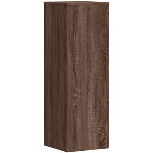 Plant Stand Brown Oak 33x33x100 cm Engineered Wood Vidaxl Plant Stand Brown Oak 33x33x100 cm Engineered Wood Vidaxl