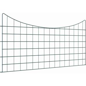Pond Fence Set 5 pcs Green 100 x 50 cm Steel vidaXL Pond Fence Set 5 pcs Green 100 x 50 cm Steel vidaXL