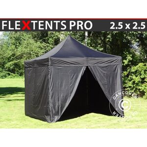 Dancover FleXtents PRO 2.5x2.5m Black - pop up gazebo Dancover FleXtents PRO 2.5x2.5m Black - pop up gazebo