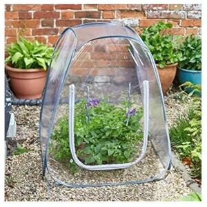 Marco Paul - Pop-Up Gro-Zone Garden Greenhouse for Seedlings, Plants, Hanging Baskets Protection Grow House Convenient Easy Access Cover Outdoor Marco Paul - Pop-Up Gro-Zone Garden Greenhouse for Seedlings, Plants, Hanging Baskets Protection Grow House Convenient Easy Access Cover Outdoor