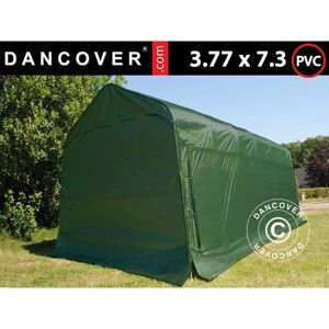 DANCOVER Portable Garage Garage tent PRO 3.77x7.3x3.18 m, PVC, Green DANCOVER Portable Garage Garage tent PRO 3.77x7.3x3.18 m, PVC, Green