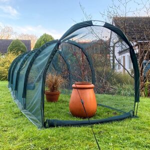 Gardenskill - Pro Gro' Net Grow Tunnel Cloche & Plant Cover – 5m long x 1.5m wide x 1.5m high Gardenskill - Pro Gro' Net Grow Tunnel Cloche & Plant Cover – 5m long x 1.5m wide x 1.5m high