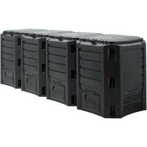 Prosperplast Deuba Garden Composter Bin Composting Waste Box Recycling Dog Waste Food Caddy Worm Farm Outdoor Compost Storage Bins 380L, 800L, 1200L, 1600L 1600 L Prosperplast Deuba Garden Composter Bin Composting Waste Box Recycling Dog Waste Food Caddy Worm Farm Outdoor Compost Storage Bins 380L, 800L, 1200L, 1600L 1600 L