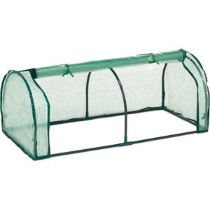Relaxdays Cold Frame, PE film & Iron, Door with Zip, Vegetables Growing, Raised Bed Cover, HWD: 50 x 128 x 60 cm, Green Relaxdays Cold Frame, PE film & Iron, Door with Zip, Vegetables Growing, Raised Bed Cover, HWD: 50 x 128 x 60 cm, Green