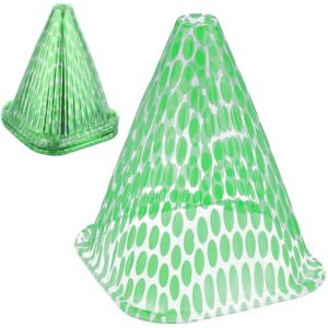 RELAXDAYS 20 x Plant Cover Snail Protection Frost Protection HxWxD: 22 x 19 x 19 cm Plant Cover PET green/transparent set RELAXDAYS 20 x Plant Cover Snail Protection Frost Protection HxWxD: 22 x 19 x 19 cm Plant Cover PET green/transparent set