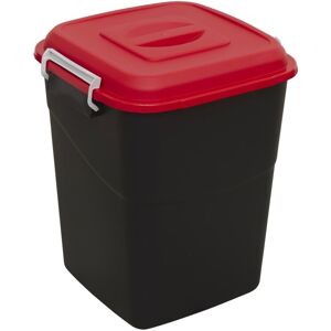 Sealey BM50R Red Refuse/Storage Bin - 50L Sealey BM50R Red Refuse/Storage Bin - 50L