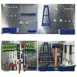 Sealey 34pc Wall Tool Storage Garage Shed Pegboard Set S01102 Sealey 34pc Wall Tool Storage Garage Shed Pegboard Set S01102