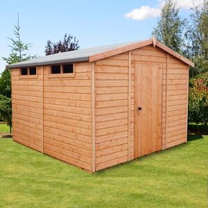 SHIRE Security Apex Handmade Garden Shed Approx 10 x 10 Feet SHIRE Security Apex Handmade Garden Shed Approx 10 x 10 Feet