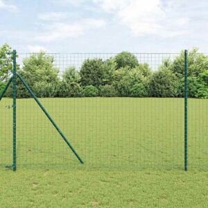 Vidaxl - Fence Post 26 pcs Green 3.2 x 3.2 x 200 cm Steel Vidaxl - Fence Post 26 pcs Green 3.2 x 3.2 x 200 cm Steel