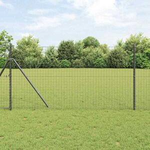 Vidaxl - Fence Post 26 pcs Grey 3.2 x 3.2 x 170 cm Steel Vidaxl - Fence Post 26 pcs Grey 3.2 x 3.2 x 170 cm Steel