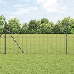 Vidaxl - Fence Post 52 pcs Grey 3.2 x 3.2 x 190 cm Steel Vidaxl - Fence Post 52 pcs Grey 3.2 x 3.2 x 190 cm Steel
