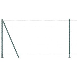 Vidaxl - Fence Post 26 pcs Silver 3.2 x 3.2 x 78.5 cm Steel Vidaxl - Fence Post 26 pcs Silver 3.2 x 3.2 x 78.5 cm Steel