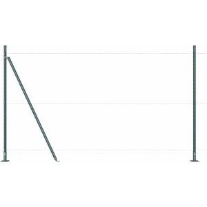 Vidaxl - Fence Post 52 pcs Silver 3.2 x 3.2 x 83.5 cm Steel Vidaxl - Fence Post 52 pcs Silver 3.2 x 3.2 x 83.5 cm Steel