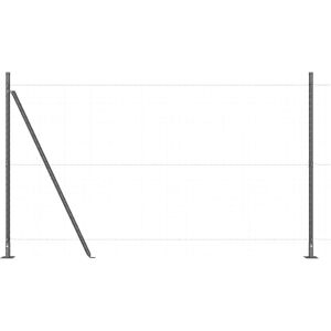 Vidaxl - Fence Post 26 pcs Silver 3.2 x 3.2 x 83.5 cm Steel Vidaxl - Fence Post 26 pcs Silver 3.2 x 3.2 x 83.5 cm Steel