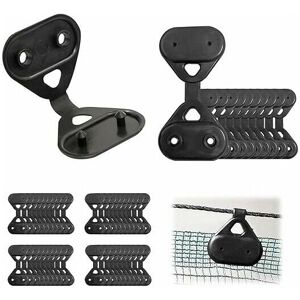 Dewdat - Shade Net Clip Privacy Screen Fixing - 50 Pieces Special Plastic Clips with Grommets for Fence Cloth, Waterproof Tarpaulin, Shade Mesh, Dewdat - Shade Net Clip Privacy Screen Fixing - 50 Pieces Special Plastic Clips with Grommets for Fence Cloth, Waterproof Tarpaulin, Shade Mesh,