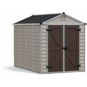 Palram - Skylight Shed 6 x 10 Tan 2 Bpx - Polycarbonate - L303.6 x W185.4 x H217 cm Palram - Skylight Shed 6 x 10 Tan 2 Bpx - Polycarbonate - L303.6 x W185.4 x H217 cm