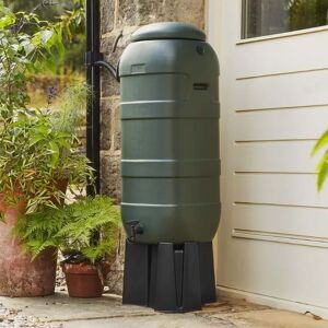 Water Butts Direct - Straight 100L Water Butt RainSaver Kit Includes Stand and Diverter Water Butts Direct - Straight 100L Water Butt RainSaver Kit Includes Stand and Diverter