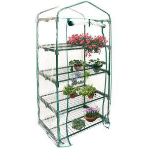 IKODM Tier PVC Greenhouse Cover - Replacement Cover for Mini Garden Greenhouse for Indoor or Outdoor Use (Iron Stand Not Included) IKODM Tier PVC Greenhouse Cover - Replacement Cover for Mini Garden Greenhouse for Indoor or Outdoor Use (Iron Stand Not Included)