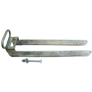 Taurus - timco Throw-Over Gate Loop With Lifting Handle Hot Dipped Galvanised - 450mm Taurus - timco Throw-Over Gate Loop With Lifting Handle Hot Dipped Galvanised - 450mm