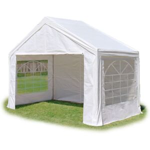 TOOLPORT Storage tent 3x6 m PVC 700 N waterproof shelter grey TOOLPORT Storage tent 3x6 m PVC 700 N waterproof shelter grey
