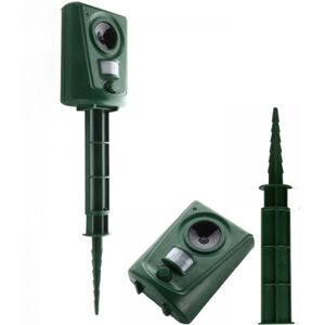 Aiperq - Ultrasonic Cat Repellent Set - Marten Repellent - Garden Garage Solar ubs led Waterproof - Effective Against Rats, Martens, Wild Boars, Aiperq - Ultrasonic Cat Repellent Set - Marten Repellent - Garden Garage Solar ubs led Waterproof - Effective Against Rats, Martens, Wild Boars,