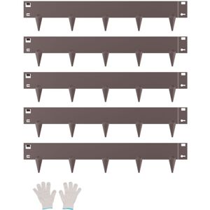 VEVOR Steel Landscape Edging, 5 Packs 39 x 4 in Rust-Resistant Metal Landscape Edging, Bendable Garden Edging Border, Heavy Duty Lawn Edging, VEVOR Steel Landscape Edging, 5 Packs 39 x 4 in Rust-Resistant Metal Landscape Edging, Bendable Garden Edging Border, Heavy Duty Lawn Edging,