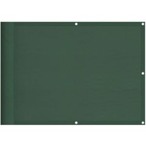 Balcony Screen Dark Green 75x700 cm 100% Polyester Oxford Vidaxl Balcony Screen Dark Green 75x700 cm 100% Polyester Oxford Vidaxl